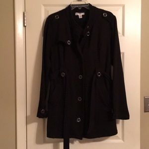 Motherhood maternity lightweight pea coat